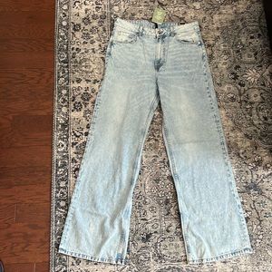 H&M Wide High Waist Jeans